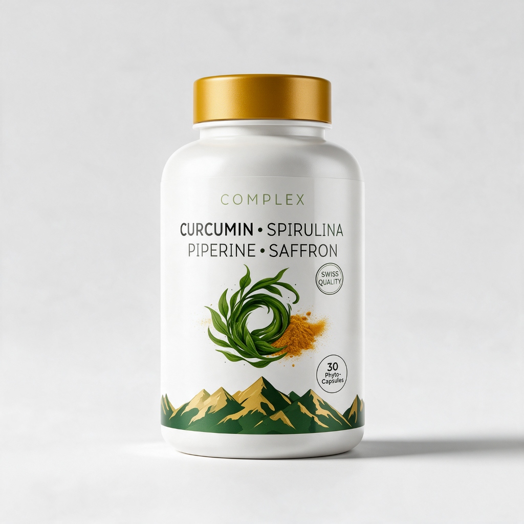 1 Flacone COMPLEX CURCUMIN SPIRULINA
